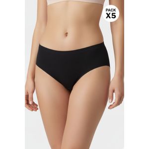 Panty hipster corte laser en microfibra x5