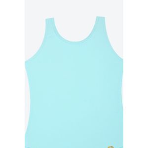 Vestido de baño entero para niña en microfibra