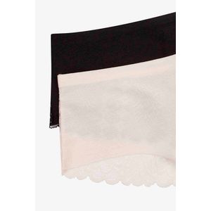 Boxer confeccionado en microfibra satinada paquete x2