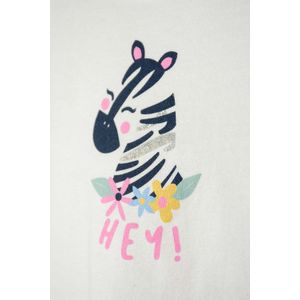 Conjunto de LittleMic X3 piezas marfil y rosado para bebé niña