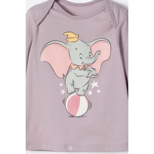 Pijama de Dumbo con pantalón largo multicolor para bebé niña