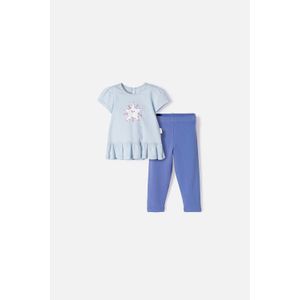 Conjunto LittleMic multicolor de pantalón largo para bebé niña