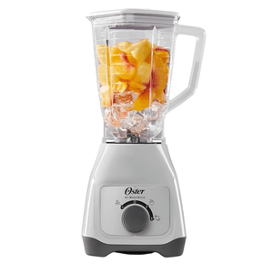 Licuadora Oster Kaliman Blanca 2 Velocidades Vaso De Plástico