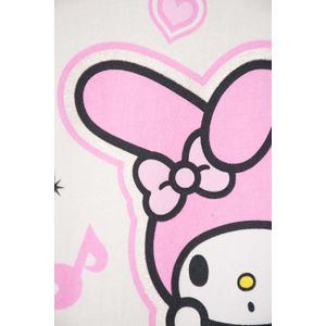 Camiseta My Melody manga corta marfil para niña