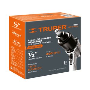Pistola Llave De Impacto Neumática 1/2" Truper