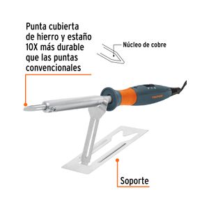Cautín 100 W Tipo Lápiz Con 2 Temperaturas Para Trabajo Pesado Truper