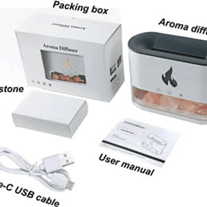 Difusor De Aromas Con Piedras De Sal Del Himalaya