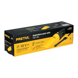 Aspiradora Para Automóvil 12V Pretul