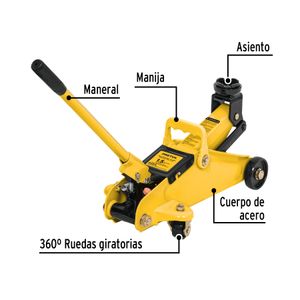 Gato Hidráulico Tipo Zorra 1.5 Toneladas Pretul