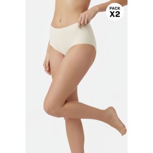 Hipster paquete x2 en algodón de tacto suave