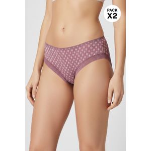 Hipster con cobertura media paquete x2 elaborado en microfibra