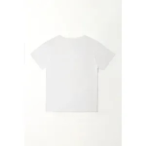 Camiseta básica estampada para mujer