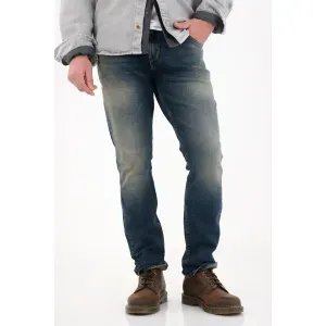 Jean Nudy tono medio azul para hombre