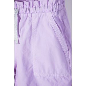Short de Mic con cordón morado para niña