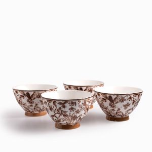 Tazón Bosque Invernal 15cm setx4