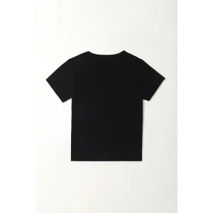 Camiseta estampada manga corta para mujer