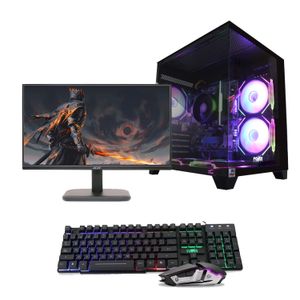 Computador Gaming Monitor 23.8" 120HZ Procesador Amd Ryzen 5 5600GT Memoria 16GB Disco Duro SSD 500GB  Windows Preinstalado