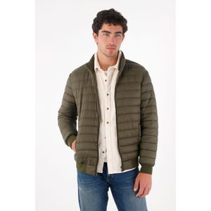 Chaqueta acolchada verde para hombre