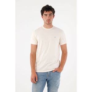 Camiseta con mini raqueta naranja para hombre