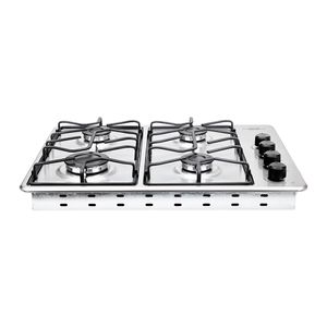 Estufa de empotrar Haceb inox 60x43 cm platina a gas propano