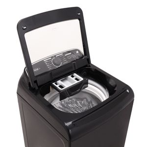 Lavadora Haceb carga superior 18 Kg con perilla negra