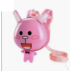 Mochila Infantil con Figuras de Conejo Segura y Ligera