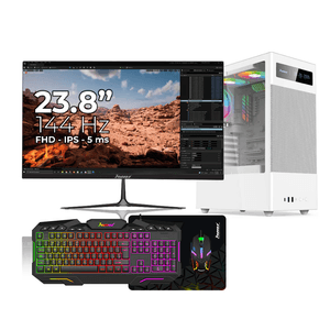 Computador de Escritorio Janus AMD RYZEN 5 5600GT Memoria RAM 16GB RGB SSD 512GB M.2 Board B550M PRO-R4 Fuente Janus 400W MONITOR GAMER 23.8" 144HZ WI