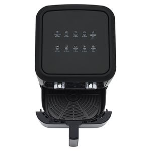Freidora de aire Haceb 6 litros - Inox Negra