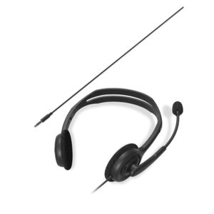 Audífonos de Diadema LOGITECH Alámbricos On Ear H111 Negro
