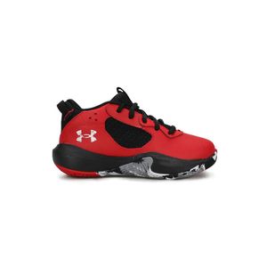 Tenis Under Armour Lockdown6 Niño Color Rojo Negro