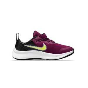 Tenis-Nike-Star-Runner-3-Color-Morado-Negro-Blanco--Niña