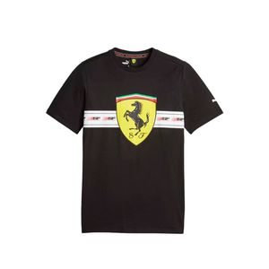 Camiseta Ferrari Race Heritage Hombre Color Negro Amarillo