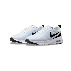 Tenis Nike Air Max Nuaxis Hombre Color Blanco Negro
