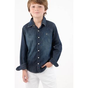 Camisa clásica manga larga para niño