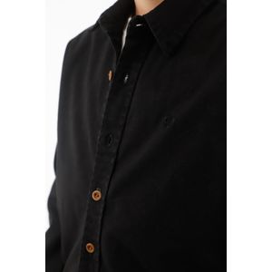 Camisa manga larga negra para niño