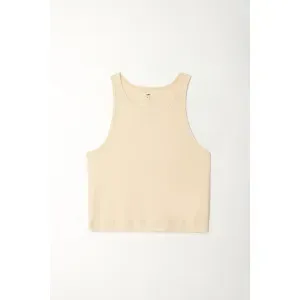 Camiseta tipo crop para mujer