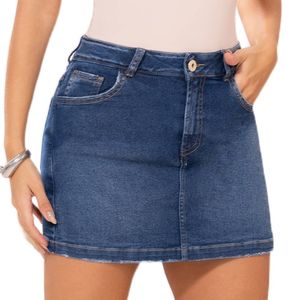 FALDA TRUCCOS JEANS MUJER T17091168 AZUL OSCURO