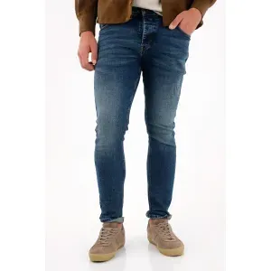 Jean Skinny clásico azul para hombre