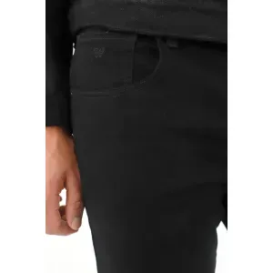 Jean Nudy clásico negro para hombre