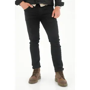 Jean Nudy clásico negro para hombre