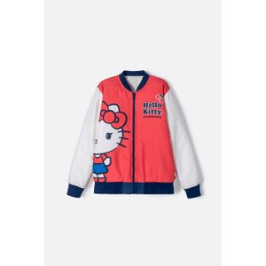 Chaqueta Hello Kitty con cierre multicolor para niña