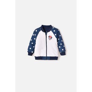 Chaqueta de Minnie Mouse con cierre multicolor para bebé niña