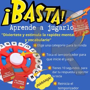 Juego De Mesa Basta Juego Familiar Piensa Rapido