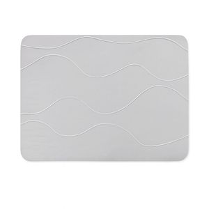 Tapete Individual De Diseño Moderno Multiusos Antideslizante 60x40cm Gris