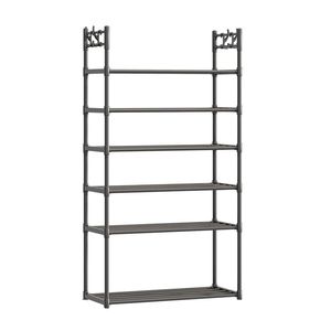 Zapatero Perchero 6 Niveles Multiusos Para El Hogar