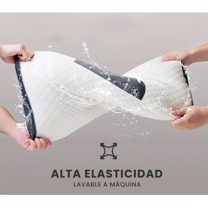 Set de 2 Almohada Ortopédica Cervical Alineamiento Columna