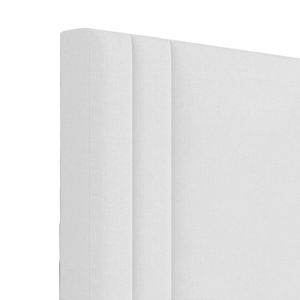 Base Cama Con Espaldar Queen Lupe Blanco