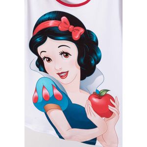 Pijama de Blancanieves blanca y azul de pantalón largo para niña