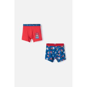 Pack X2 boxer de Video Juegos Rojo y azul para niño
