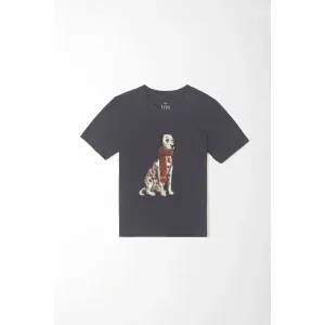 Camiseta básica navideña para niño